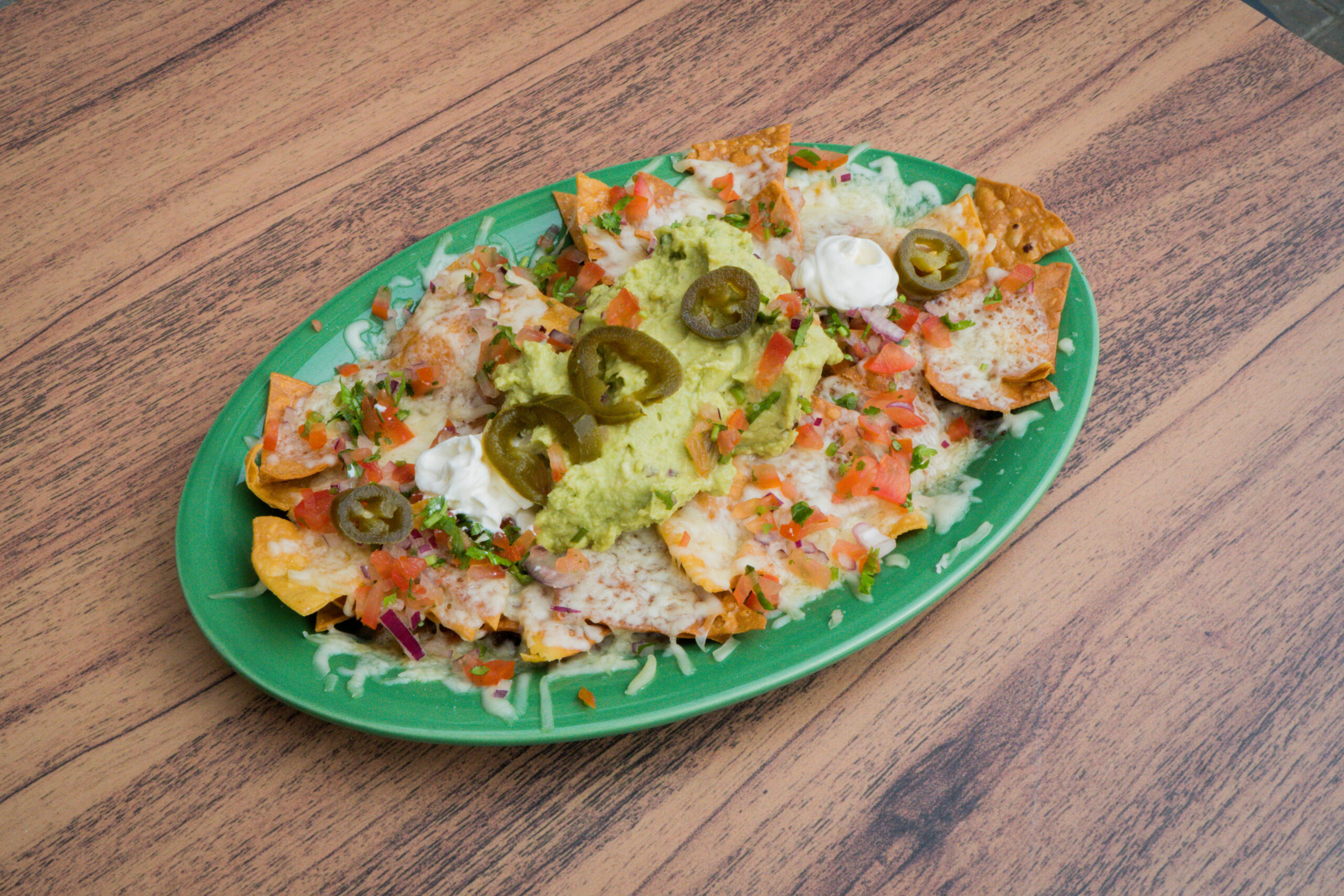 nachos de cochinita